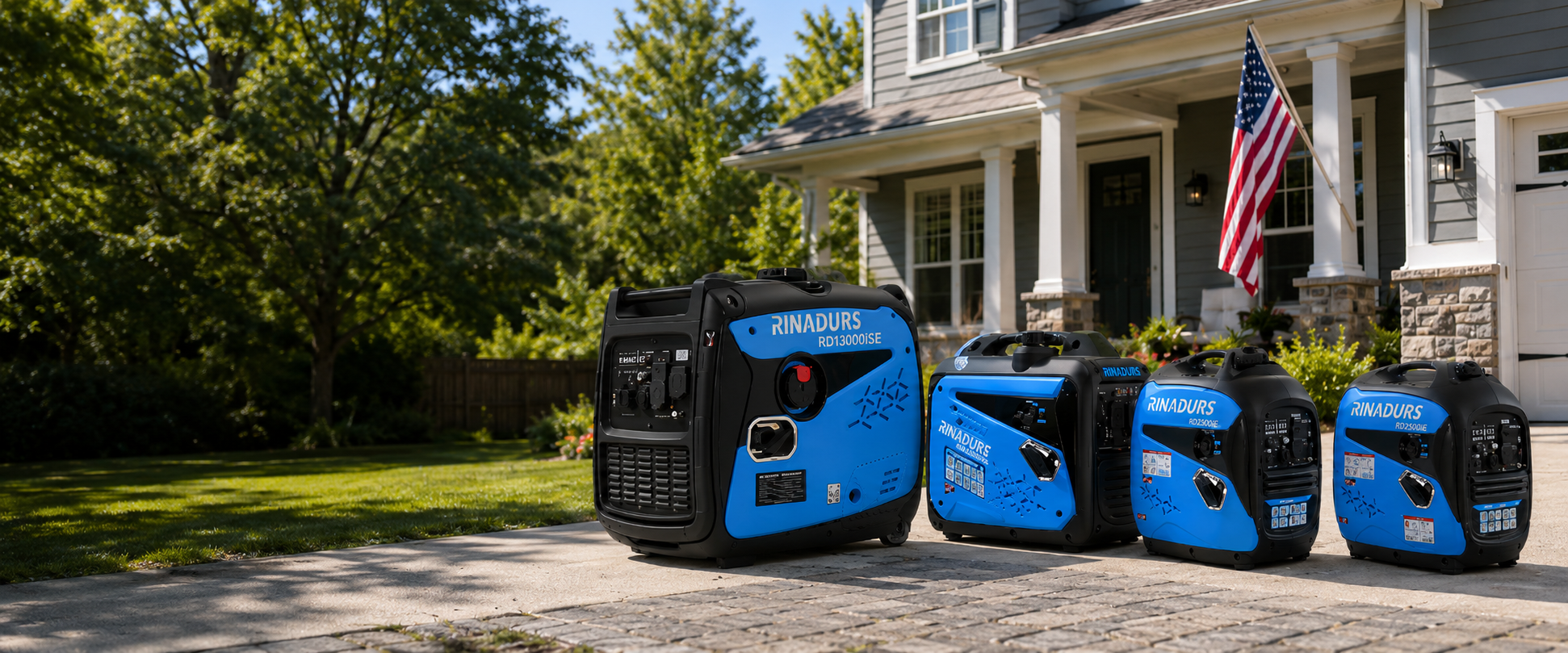 RINADURS portable power for outdoor and backup use